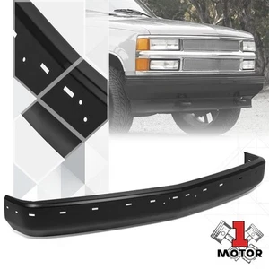 Black Front Bumper Face Bar w/o Park Sensor Holes for 88-20 Chevrolet GMC C/K - Picture 1 of 6