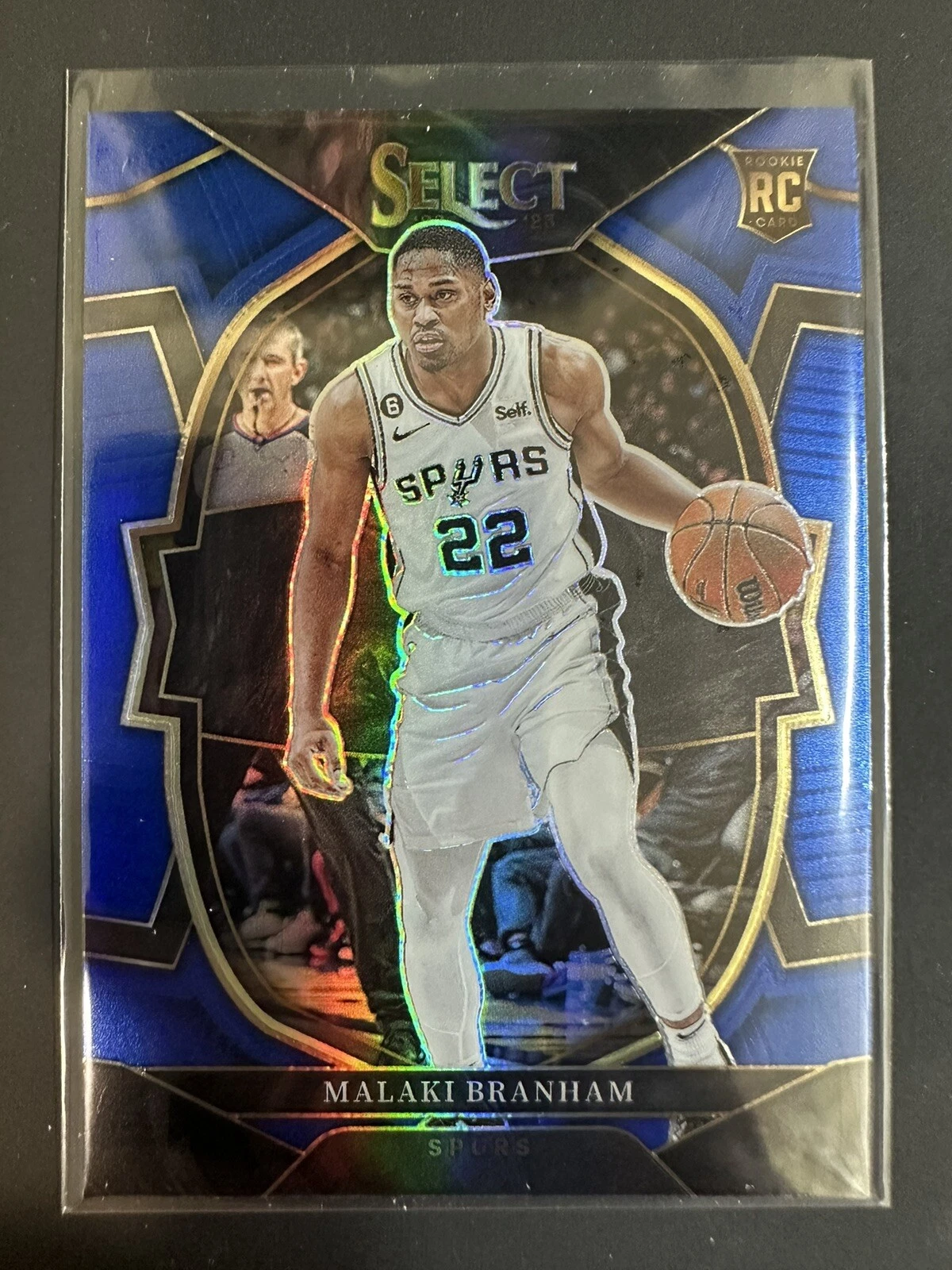 2022-2023 Select Malaki Branham Concourse Blue Prizm Rookie