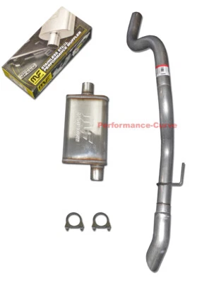 99-04 Jeep Grand Cherokee Performance Exhaust w/ 14" MagnaFlow Muffler - Image 1 of 2