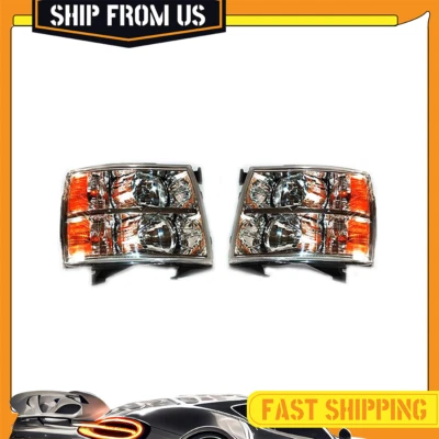 Комплект для сборки левой и правой фары TYC для Chevrolet Silverado 1500 2013-2013 - Изображение 1 из 4