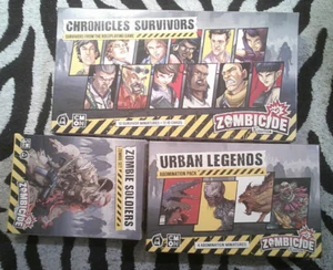 Zombicide Chronicles Survivors Urban Legends Zombie Soldiers CMON - Picture 1 of 3