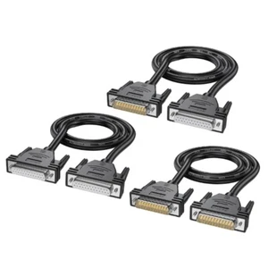DB25 Przedłużacz Wtyczka Gniazdo 25pin Port równoległy Kabel Przewód transmisji danych - Zdjęcie 1 z 28