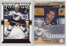 2002-03 Pacific Private Stock Titanium Red /299 Cory Stillman #84