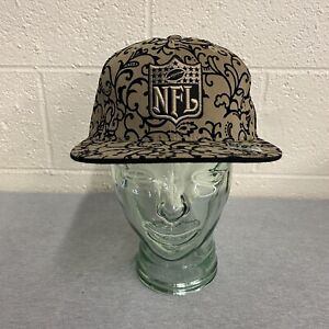 Reebok Paisley Design NFL Football Logo - Flat Bill Hat Fitted 7 3/8 Cap