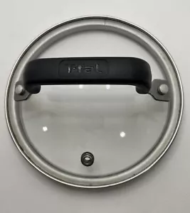 TFAL Glass Replacement Lid For Pot/Pan 5.25” Inner Rim Silicone Handle Vented - Picture 1 of 4