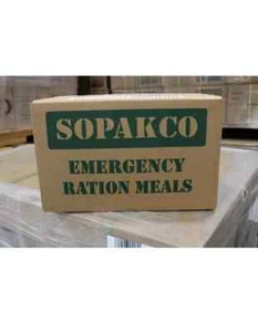 16ct Case SOPAKCO MRE-2219-MKA-03 Sodium Emergency Ration 16 Meals 11/21/27 - Picture 1 of 2