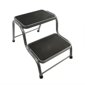Doppeltrittstufe 2 Stufen rutschfest max. 150kg für Camping Haushalt Wohnwagen - Bild 1 von 7
