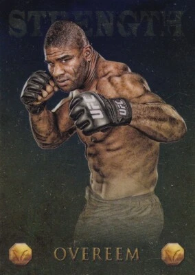 Tarjeta Alistair Overeem 2013 Topps Finest UFC Valor Strengh #V-9 #65/188 Pride FC Foto 1 de 4