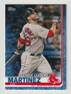 J.D. Martinez 2019 Topps On Demand Mini Blue Parallel 06/10 #23 Red Sox - Imagen 1 de 1