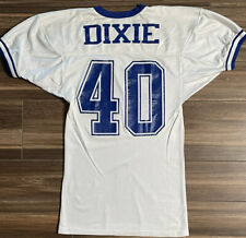 Dixie Football Jersey - Russell Athletic Medium - White/Blue