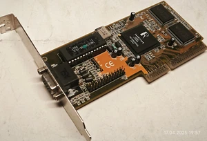 AGP 3D Graphics Card Supergrace SG-R2200A8 (Rendition Verite 2200) 8 MB RAM - Picture 1 of 11