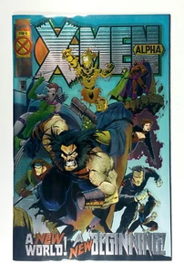 X-Men Alpha #1 A.D. Wraparound Chromium Age of Apocalyse Variant (1994) Marvel - Picture 1 of 2