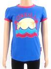  O'Neill T-Shirt Shirt Kurzarmshirt Latigo blau Sommer Print