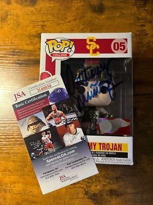 Funko Pop! Anthony Munoz Signed Autographed #05 USC Trojans JSA COA Tommy Trojan - Image 1 of 4