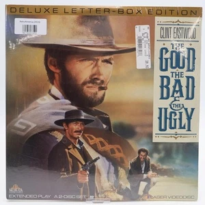 The Good, The Bad, & The Ugly Laserdisc (2 Discs, Letterbox) NEW SEALED - Imagen 1 de 2