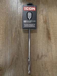 ICON G2 SERIE 1/4 ZOLL DR 12,5 ZOLL EXTRA LANGE VERRIEGELUNG FLEX RATSCHE R1XL NEU - 12 1/2 - Bild 1 von 4