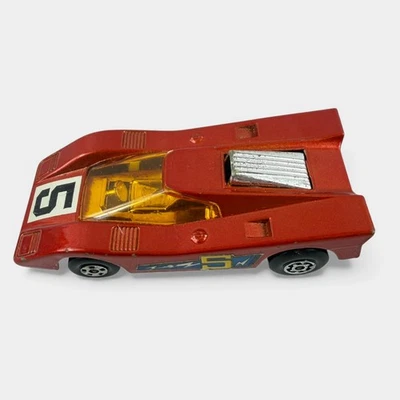 Matchbox Superfast No.7 Hairy Hustler 1971 Красный Lesney Англия Гоночный Автомобиль No5 - Изображение 1 из 4
