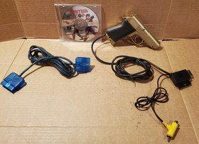 Sega Saturn PlayStation 1 PS1 Light Gun Guncon Controller  Scorpion