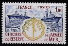 FRANKREICH Jahrgang 1976 Europa Krieg Marine Schiffe ACORAM Michel 1958 ** MNH