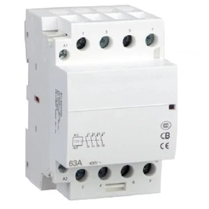 ABB Replacement A16-04-00-84 120V Coil 4 Pole NC Closed Contactor 30a, 40a DIN - Picture 1 of 2