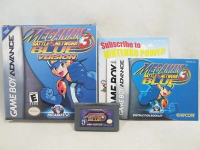Mega Man Battle Network 3 Blue Ver (Game Boy Advance | GBA) Complete in Box CIB - Image 1 of 4