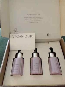 3 X VEGAMOUR GRO +Advanced Hair Serum 1Oz.  Plant Base Thicker Fuller Grow - Picture 1 of 3