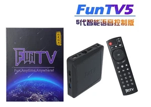 FUN TV Box 5th Generation Upgraded Chinese中港台热门直播点播回看 第五代增強版TV BOX 超級庫存美國快速發貨 - Picture 1 of 9