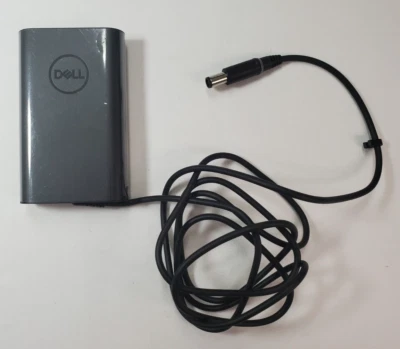 Adaptador de corriente original Dell 65W pin AC DC - Modelo LA65NM130 - Sin cable de alimentación Foto 1 de 4