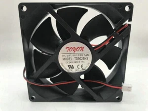 TONON 9025 TD9025HS DC 24V 0.17A 90*25MM 90mm inverter cooling fan 2pin - Photo 1/2