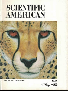 Scientific American Mai 1986 - Kann der Gepard überleben? - Bild 1 von 2