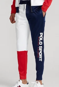 Polo Ralph Lauren Men's Polo Sport Fleece Color Block Jogger Pant size XL NWT - Picture 1 of 2