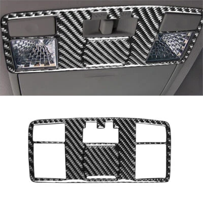 Para Mazda RX-8 2004-2008 Fibra de Carbono Luz de Lectura Trasera Panel Marco Cubierta Borde Foto 1 de 4