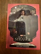 2022 UD MARVEL ALLURE Benedict Cumberbatch As DOCTOR STRANGE SSP PINK 02/23