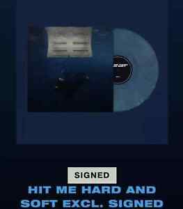 Billie Eillish- HIT ME HARD AND SOFT EXCL. SIGNED VINYL IN HAND