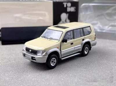 BMC 1/64 Scale Toyota Land Cruiser Prado LC95 Ivoey RHD Diecast Car Model Toy - Image 1 of 4