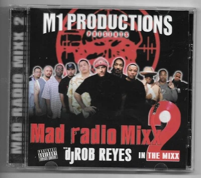 M1 PRODUCTIONS - MAD RADIO MIXX 2 * SUGAFREE * SNOPP DOGG * DJ QUIK * RARE Foto 1 de 3