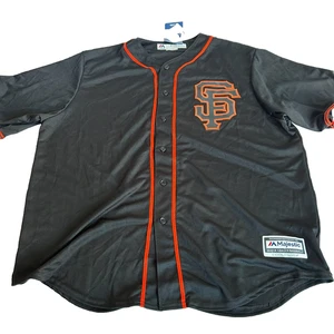 Camiseta deportiva flexible de béisbol XXL auténtica Majestic de los Gigantes de San Francisco para hombre - Imagen 1 de 9