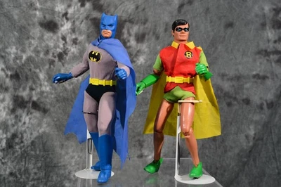 Figuras de acción posables Mego 1978 vintage magnéticas Batman & Robin 12" LIMPIAS Foto 1 de 4