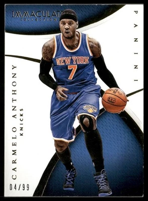 2014-15 Immaculate Collection #64 Carmelo Anthony /99 - Image 1 of 2