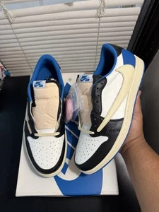 Air Jordan 1 Low Travis Scott X Fragment 2021 Größe 11 Brandneu Selten - Bild 1 von 19