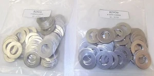 LOT 100 Aluminum Oil Drain Plug Gasket ID:12MM OD:22MM Fits: Infiniti Lexus & - Picture 1 of 1