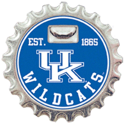 Kentucky Wildcats Uk Magnetic Bottle Opener Licensed NCAA College Cover