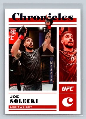 2023 Panini Chronicles UFC Rookie Card #94 Joe Solecki - Image 1 of 2