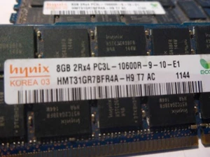AU SELLER HMT31GR7BFR4A-H9 Hynix 8GB 2Rx4 PC3L-10600R-9-10-E1 Memory RAM - Picture 1 of 2