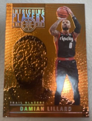 2021-22 Illusions Intriguing Players “Orange” Holofoil - Damian Lillard - Image 1 of 2