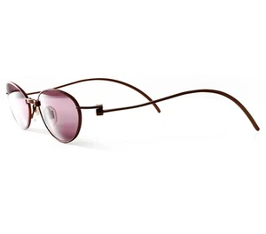 yohji yamamoto Vintage Sunglasses 52-7107 Matte Brown Elements \ Brown Lenses  - Picture 1 of 5