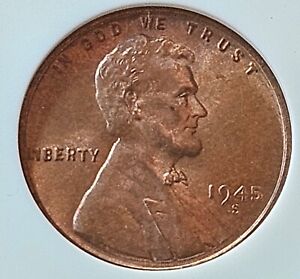 1945 S Lincoln Wheat Cent - NGC MS 67 Red - Spectacular Upgrade + Free Shipping