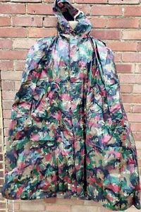 Genuine Swiss Army Military Alpenflage Waterproof Poncho NEW & USED - Picture 1 of 11