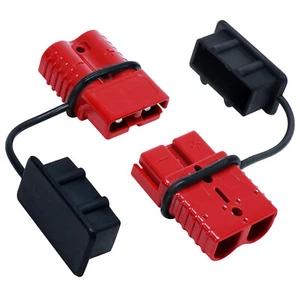 Battery Plug Quick Connect Disconnect Electrical Kit 8-10 Gauge Winch Trailer - Picture 1 of 11
