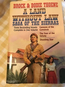 Saga Of The Sierras: A Land Without Law 3 In 1 Vol & A New Frontier 4 In 1 Vol - Picture 1 of 6